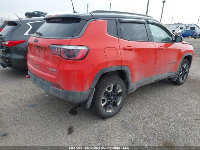 12587294 :رقم المزاد ، 3C4NJDDB4JT209784 vin ، 2018 Jeep Compass Trailhawk مزاد بيع