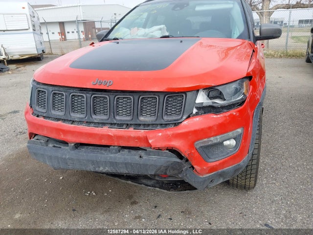 12587294 :رقم المزاد ، 3C4NJDDB4JT209784 vin ، 2018 Jeep Compass Trailhawk مزاد بيع