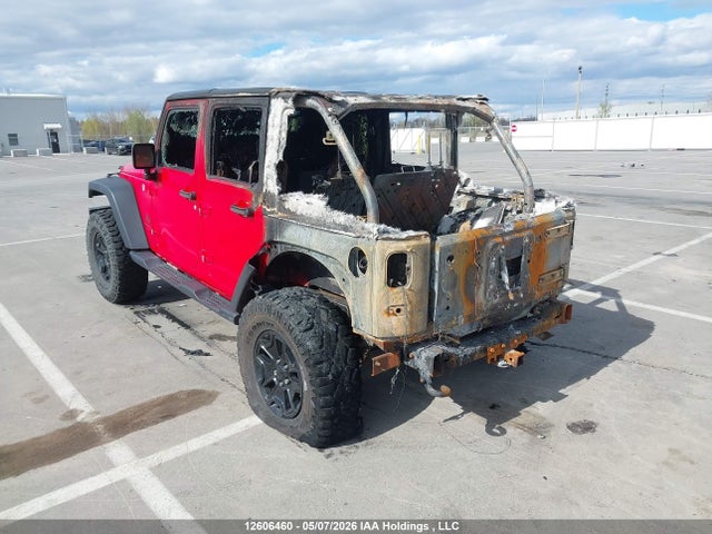 2018 Jeep Wrangler Jk Unlimited Sport მანქანა იყიდება აუქციონზე, vin: 1C4BJWDG7JL865614, აუქციონის ნომერი: 12606460