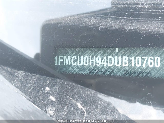 Продажа на аукционе авто 2013 Ford Escape, vin: 1FMCU0H94DUB10760, номер лота: 12606488