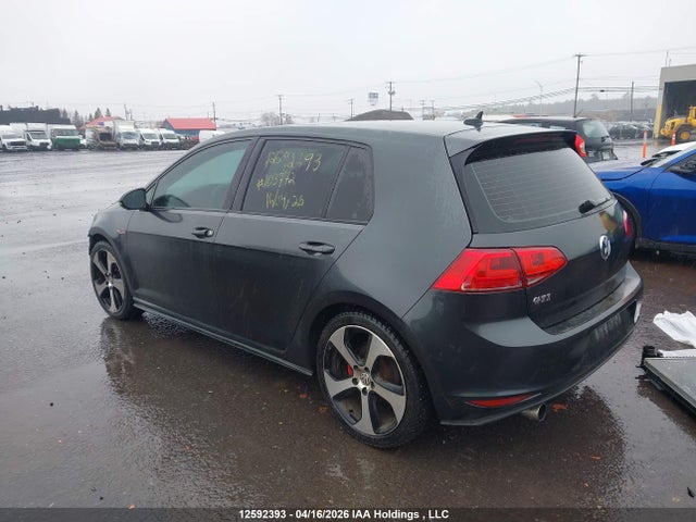 3VW4T7AUXFM103772 Volkswagen Golf Gti 5-door Autobahn