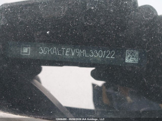 12606490 :رقم المزاد ، 3GKALTEV9ML330122 vin ، 2021 Gmc Terrain Sle مزاد بيع