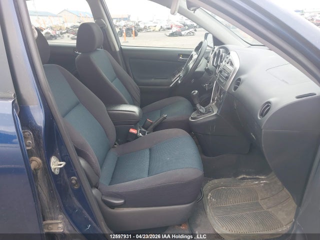 2005 Toyota Matrix Xr მანქანა იყიდება აუქციონზე, vin: 2T1KR32E85C908119, აუქციონის ნომერი: 12597931