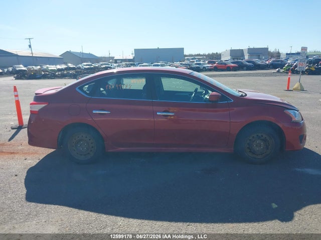 2013 Nissan Sentra 1.8 S/1.8 Sv მანქანა იყიდება აუქციონზე, vin: 3N1AB7AP8DL697965, აუქციონის ნომერი: 12599178