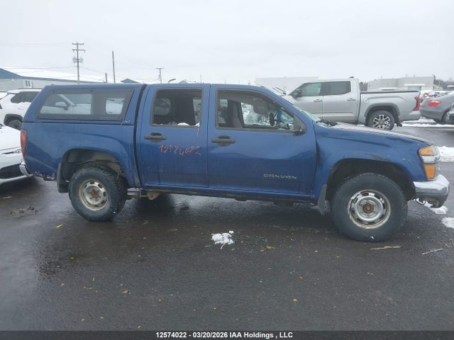 12574022 :رقم المزاد ، 1GTDT136758141235 vin ، 2005 Gmc Canyon Sle مزاد بيع