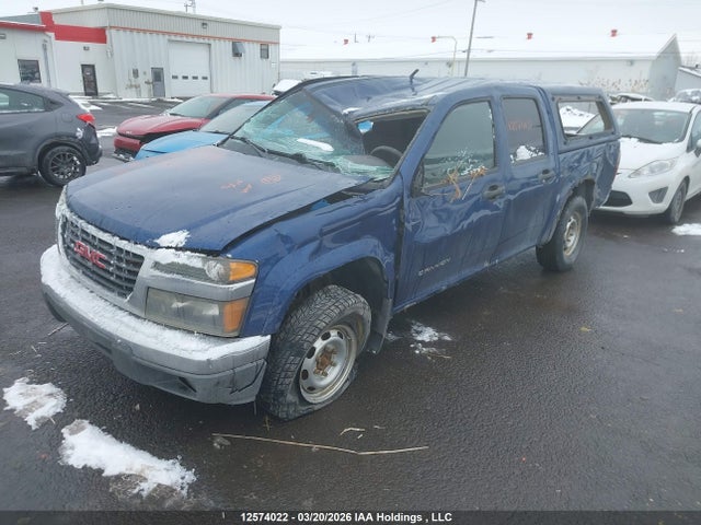 12574022 :رقم المزاد ، 1GTDT136758141235 vin ، 2005 Gmc Canyon Sle مزاد بيع
