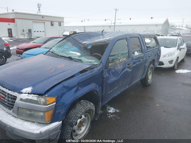 12574022 :رقم المزاد ، 1GTDT136758141235 vin ، 2005 Gmc Canyon Sle مزاد بيع