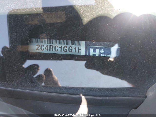12606495 :رقم المزاد ، 2C4RC1GG1HR844346 vin ، 2017 Chrysler Pacifica مزاد بيع