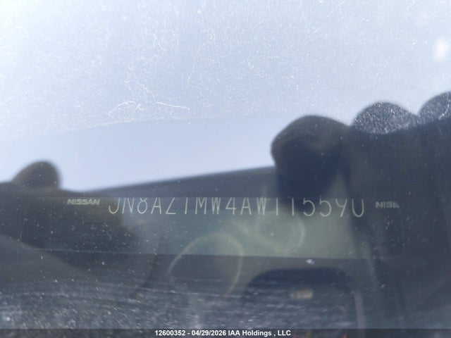 Продажа на аукционе авто 2010 Nissan Murano Le, vin: JN8AZ1MW4AW115590, номер лота: 12600352