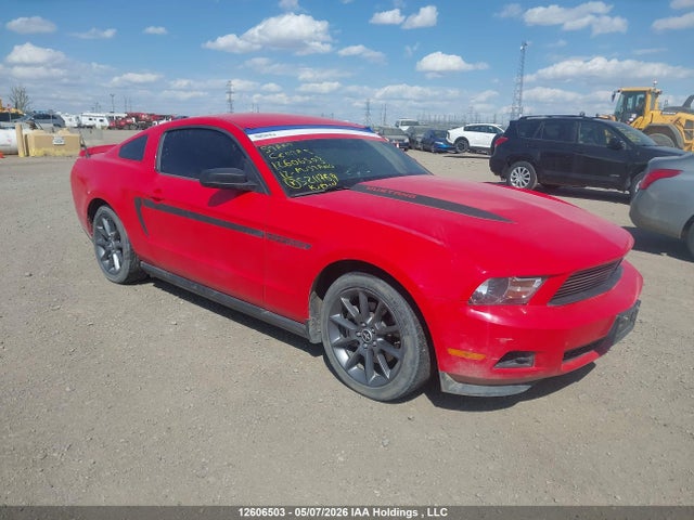 2012 Ford Mustang V6 Premium მანქანა იყიდება აუქციონზე, vin: 1ZVBP8AM9C5211769, აუქციონის ნომერი: 12606503