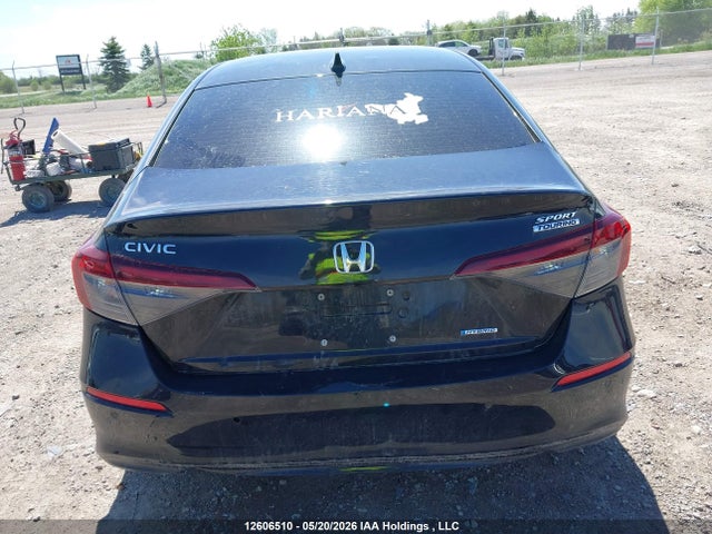 2025 Honda Civic Sport Hybrid/sport Touring Hybrid მანქანა იყიდება აუქციონზე, vin: 2HGFE4F8XSH002399, აუქციონის ნომერი: 12606510