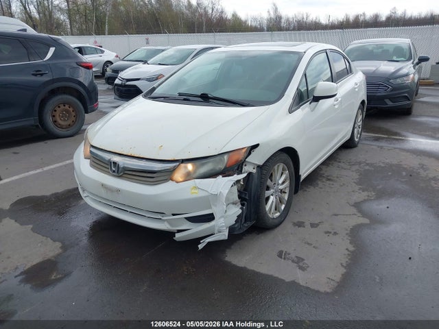 2012 Honda Civic Ex მანქანა იყიდება აუქციონზე, vin: 2HGFB2F52CH010565, აუქციონის ნომერი: 12606524