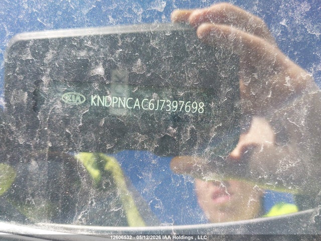 KNDPNCAC6J7397698 KIA Sportage
