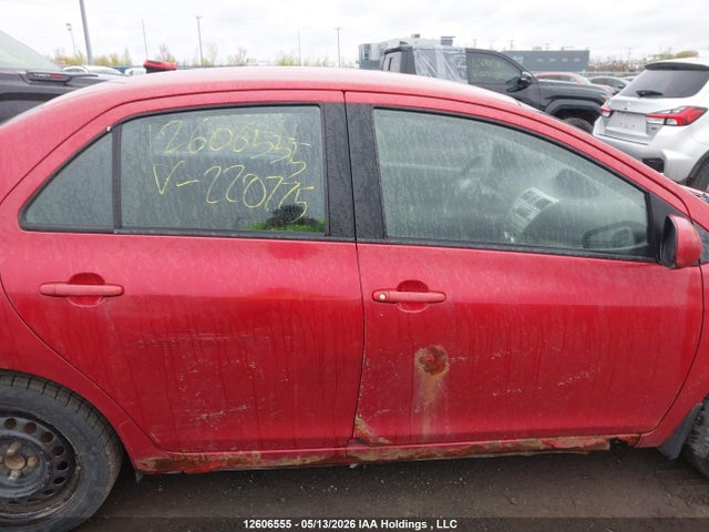 12606555 :رقم المزاد ، JTDBT923481220775 vin ، 2008 Toyota Yaris مزاد بيع
