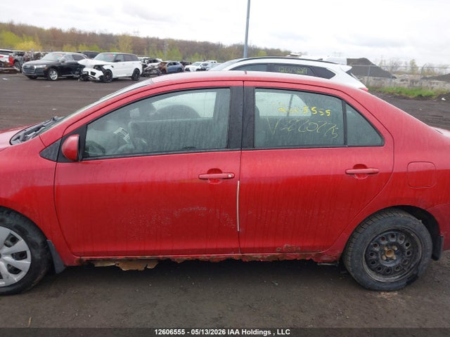 12606555 :رقم المزاد ، JTDBT923481220775 vin ، 2008 Toyota Yaris مزاد بيع