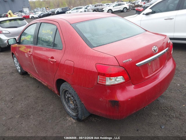 12606555 :رقم المزاد ، JTDBT923481220775 vin ، 2008 Toyota Yaris مزاد بيع