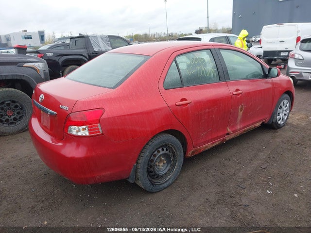 12606555 :رقم المزاد ، JTDBT923481220775 vin ، 2008 Toyota Yaris مزاد بيع