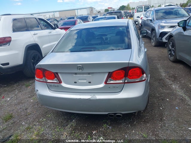 12606556 :رقم المزاد ، 2HHFD56569H201499 vin ، 2009 Acura Csx مزاد بيع
