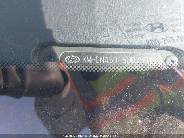 2005 Hyundai Elantra Se მანქანა იყიდება აუქციონზე, vin: KMHDN45D15U075016, აუქციონის ნომერი: 12599427