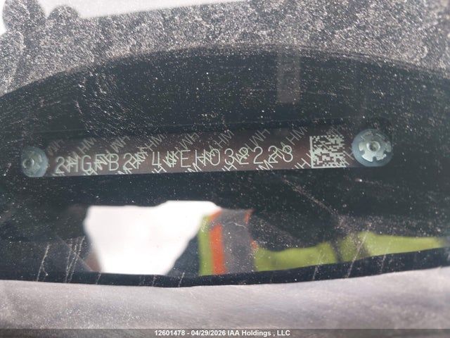12601478 :رقم المزاد ، 2HGFB2F44EH032223 vin ، 2014 Honda Civic Lx مزاد بيع