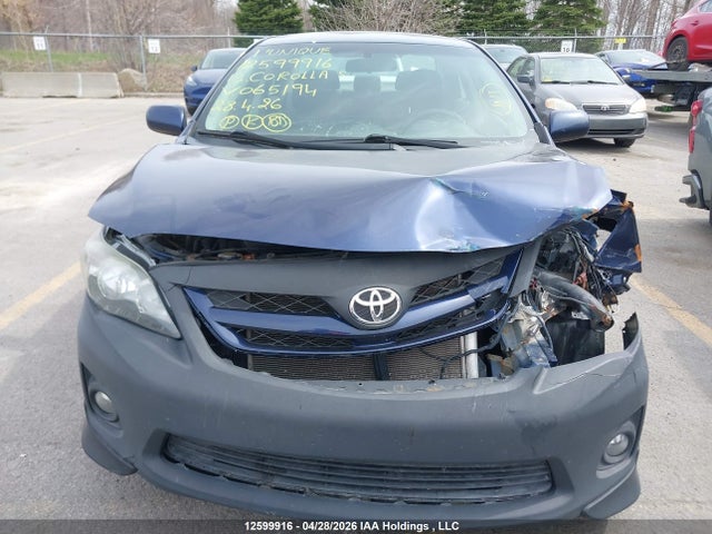 2013 Toyota Corolla S მანქანა იყიდება აუქციონზე, vin: 2T1BU4EE4DC065194, აუქციონის ნომერი: 12599916