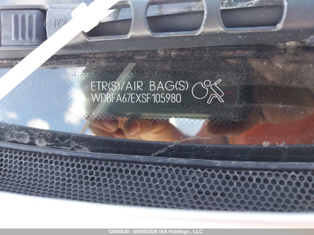12606630 :رقم المزاد ، WDBFA67EXSF105980 vin ، 1995 Mercedes-benz Sl 500 مزاد بيع