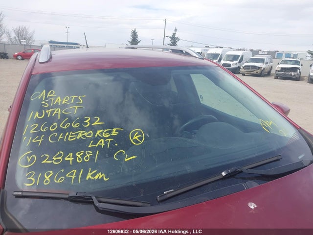 12606632 :رقم المزاد ، 1C4PJMCS0EW284881 vin ، 2014 Jeep Cherokee Latitude مزاد بيع