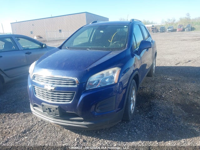 Aukcja sprzedaży 2014 Chevrolet Trax 1lt, vin: 3GNCJLEB4EL162608, numer aukcji: 12606633