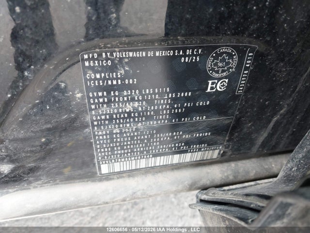 Aukcja sprzedaży 2025 Volkswagen Tiguan Highline R-line, vin: 3VVLR7RM8SM067948, numer aukcji: 12606656