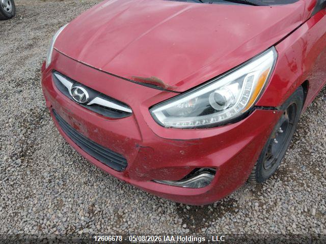 12606678 :رقم المزاد ، KMHCU4AE4EU643689 vin ، 2014 Hyundai Accent Gls/se مزاد بيع