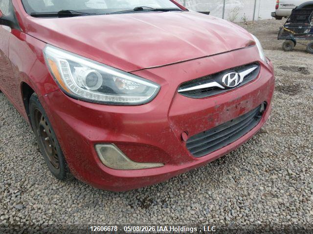 12606678 :رقم المزاد ، KMHCU4AE4EU643689 vin ، 2014 Hyundai Accent Gls/se مزاد بيع