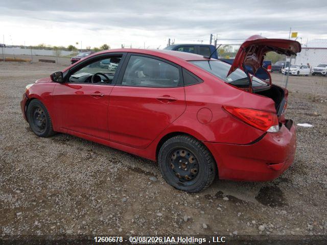 12606678 :رقم المزاد ، KMHCU4AE4EU643689 vin ، 2014 Hyundai Accent Gls/se مزاد بيع