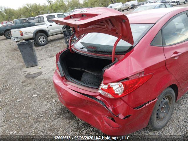 12606678 :رقم المزاد ، KMHCU4AE4EU643689 vin ، 2014 Hyundai Accent Gls/se مزاد بيع