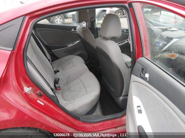 12606678 :رقم المزاد ، KMHCU4AE4EU643689 vin ، 2014 Hyundai Accent Gls/se مزاد بيع