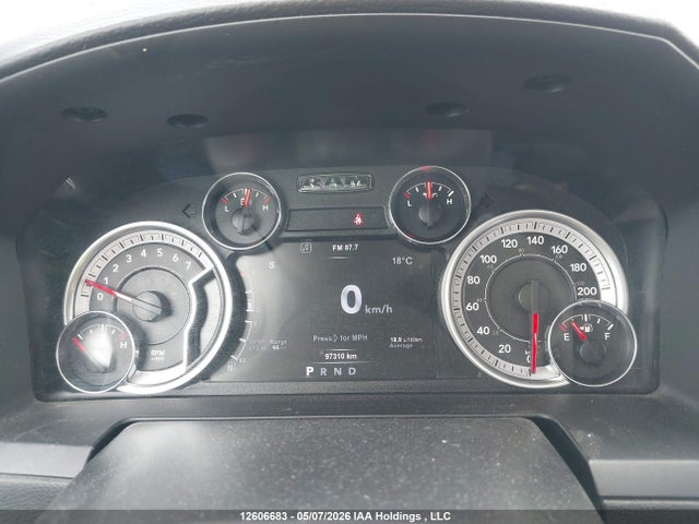12606683 :رقم المزاد ، 1C6RR7UT3JS337429 vin ، 2018 Ram 1500 Sport مزاد بيع