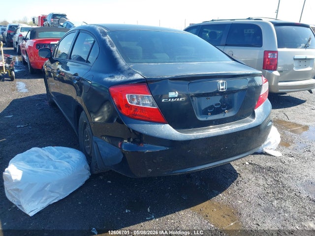 Продажа на аукционе авто 2012 Honda Civic Lx, vin: 2HGFB2F59CH048388, номер лота: 12606701