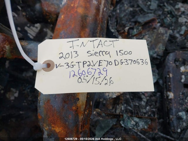 Aukcja sprzedaży 2013 Gmc Sierra K1500 Sle, vin: 3GTP2VE70DG370636, numer aukcji: 12606729