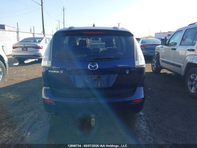 2010 Mazda Mazda5 მანქანა იყიდება აუქციონზე, vin: JM1CR2W39A0379968, აუქციონის ნომერი: 12606734