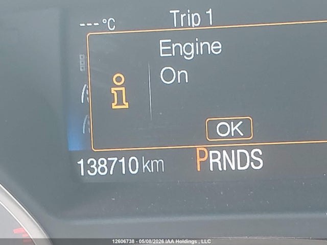 12606738 :رقم المزاد ، 1FMCU9J95HUD87857 vin ، 2017 Ford Escape Titanium مزاد بيع