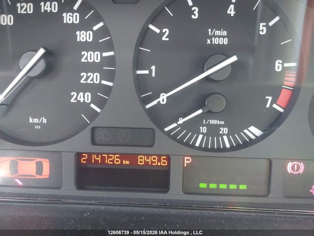 Aukcja sprzedaży 2003 Bmw 530ia, vin: WBADT63433CK37141, numer aukcji: 12606739