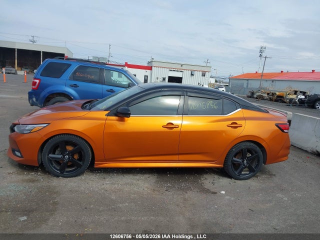 Продаж на аукціоні авто 2022 Nissan Sentra Sr, vin: 3N1AB8DV0NY266007, номер лоту: 12606756