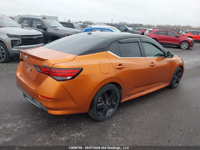 Продаж на аукціоні авто 2022 Nissan Sentra Sr, vin: 3N1AB8DV0NY266007, номер лоту: 12606756