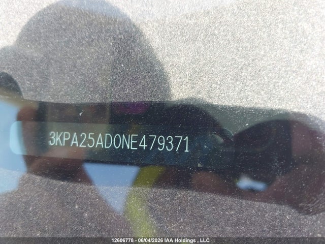 Продажа на аукционе авто 2022 Kia Rio S, vin: 3KPA25AD0NE479371, номер лота: 12606778