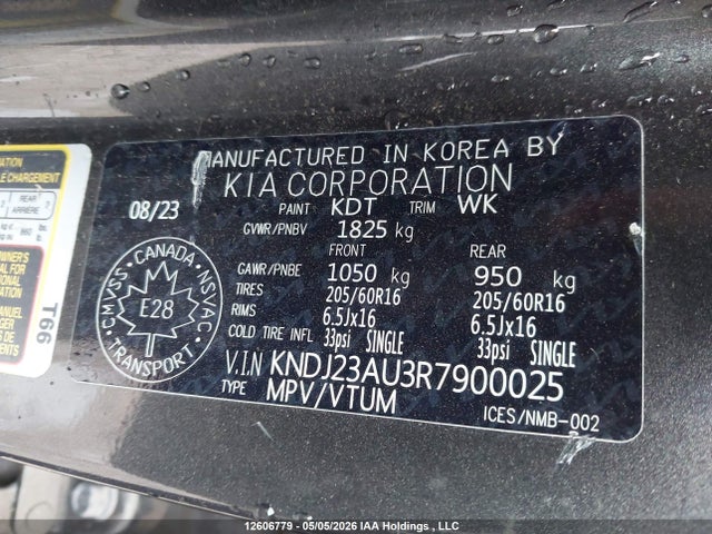 KIA SOUL LX 2024 KNDJ23AU3R7900025 Image 9