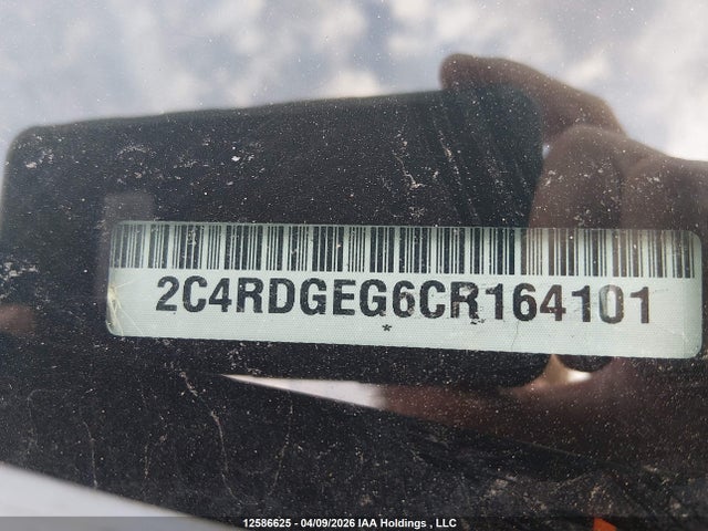 12586625 :رقم المزاد ، 2C4RDGEG6CR164101 vin ، 2012 Dodge Grand Caravan R/t مزاد بيع