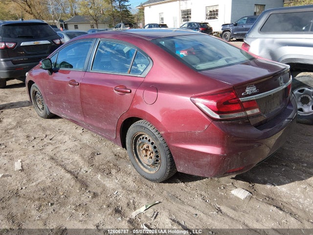 Aukcja sprzedaży 2013 Honda Civic Lx, vin: 2HGFB2F45DH000301, numer aukcji: 12606787