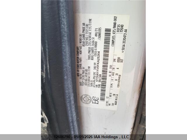 2015 Ford Transit T-250 მანქანა იყიდება აუქციონზე, vin: 1FTNR1YV5FKA25264, აუქციონის ნომერი: 12606790