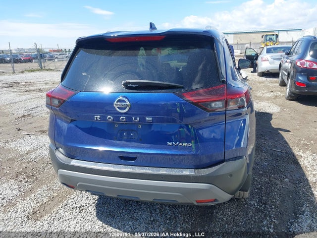 12606791 :رقم المزاد ، 5N1AT3BB0MC689615 vin ، 2021 Nissan Rogue Sv مزاد بيع