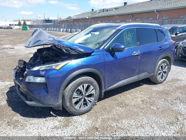 12606791 :رقم المزاد ، 5N1AT3BB0MC689615 vin ، 2021 Nissan Rogue Sv مزاد بيع