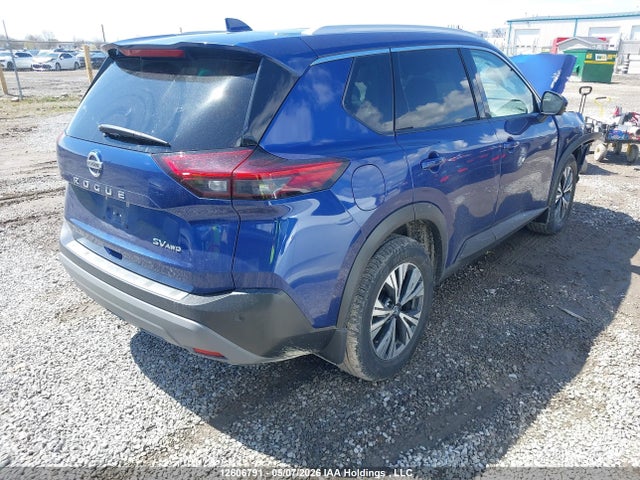 12606791 :رقم المزاد ، 5N1AT3BB0MC689615 vin ، 2021 Nissan Rogue Sv مزاد بيع